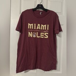 FSU Miami Noles Shirt